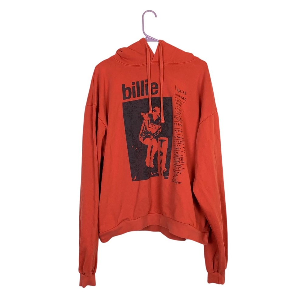 Billie Eilish happier than ever hoodie size large